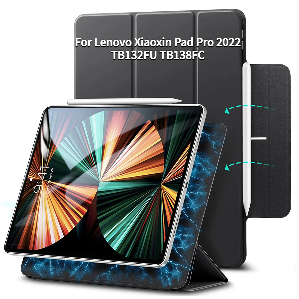 Magnetic Smart Case for Lenovo Xiaoxin Pad Pro 2022 Case 11.2 inch TB132FU TB138FC Tablet Protective Cover