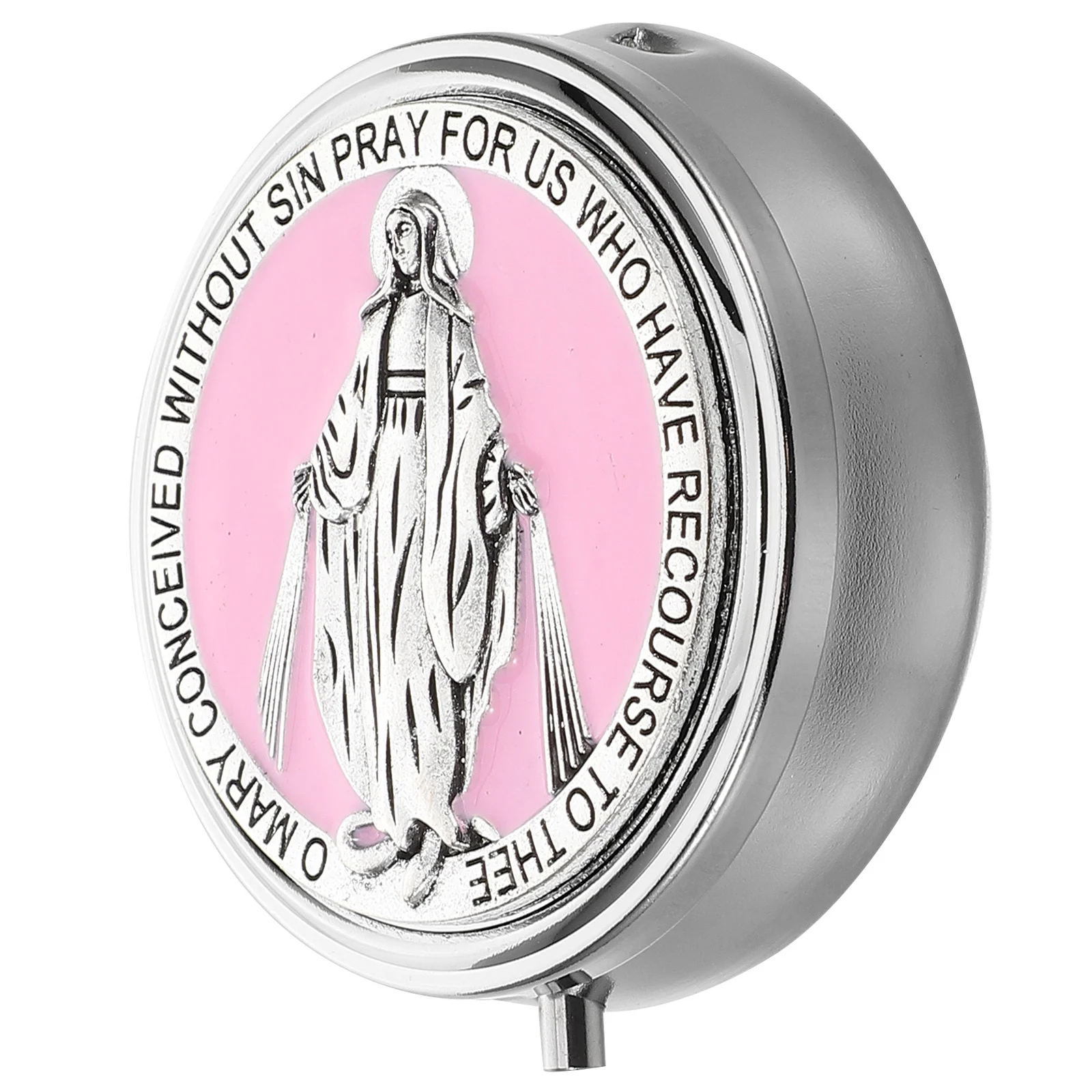 

Vintage Rosary Jewelry Storage Box Compact Necklace Organizer Display Decorative Trinket Holder Trinket Holder