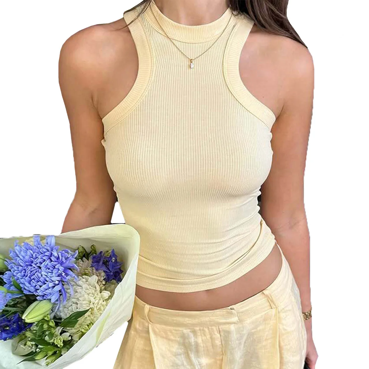 MORODER Trendige Neuankömmlinge: Sexy Schlankheits-Tanktops für Frauen im europäischen Frühling/Sommer-Stil