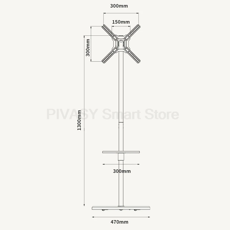14-43 インチテレビスタンドホルダーポータブルフロアクレードルユニバーサルスクリーンディスプレイ吊りブラケット回転移動スタンドリビングルーム用