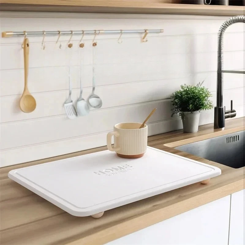 

Diatomaceous Earth Bathroom Sink Mat Quick Dry Absorbent Kitchen Counter Pad Shower Shelf Organizer Home Decor Kitchenware