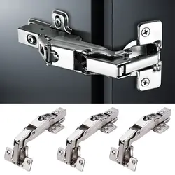 Hardware 165 degrees Hydraulic Folding Damper Buffer Door Hinge Window Accessories Furniture Supplies