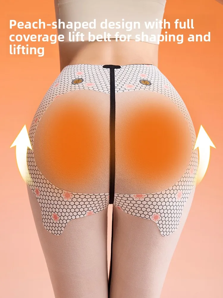 Thiened arkskin اليوغا السراويل النسائية الشتاء الدافئة التخسيس السراويل عالية الخصر السراويل الطويلة النايلون دنة عالية الجودة على الانترنت...