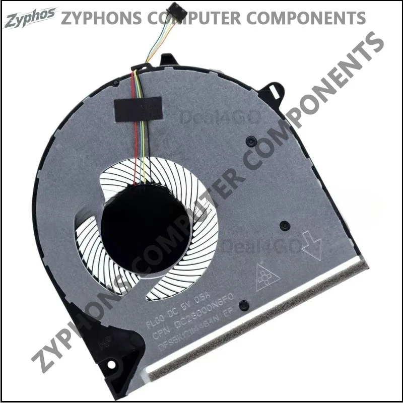 Replacement CPU Fan For HP 15 DU DW GW 15S DU DY GU GY GR Laptop Internal Cooler Component Reliable Performance Long Life