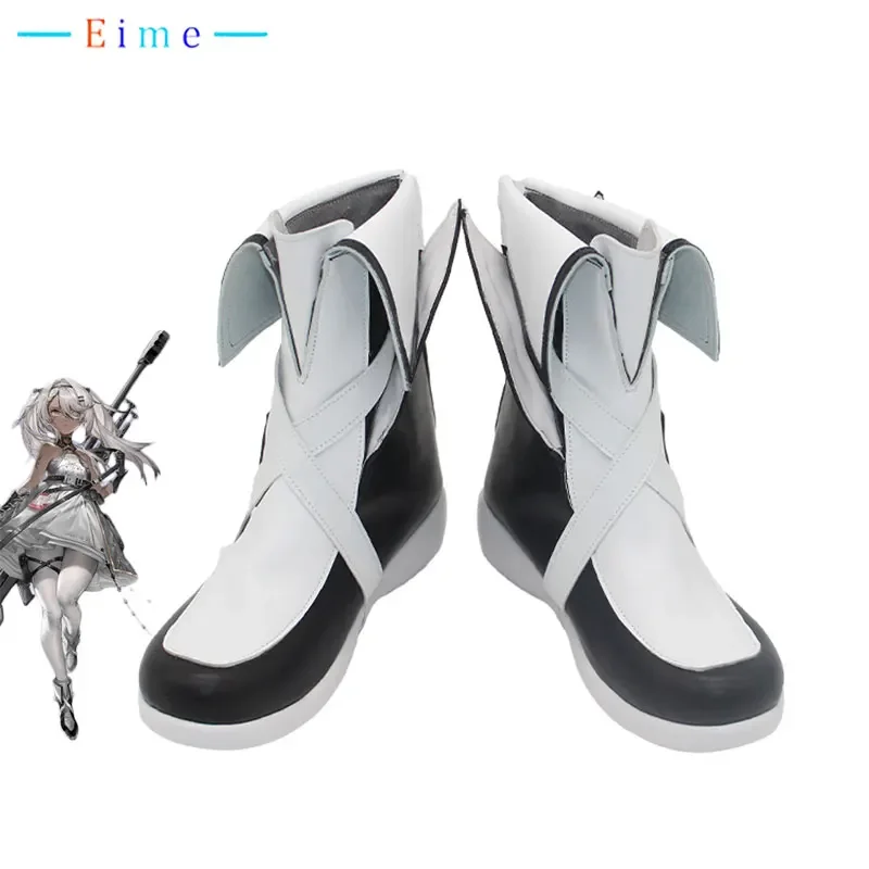 

Game Girls Frontline HS50, обувь для косплея, обувь из искусственной кожи, карнавальные ботинки на Хэллоуин, реквизит для косплея, индивидуальный заказ