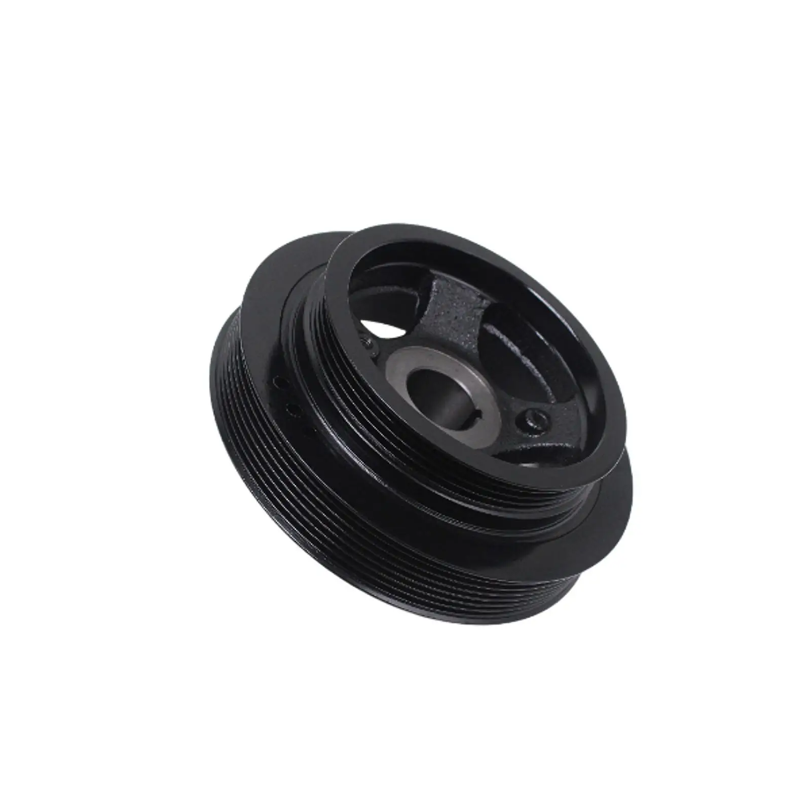 Crankshaft Harmonic Balancer Pulley 12303EB70C Metal Replacement 12303EB70B for Navara Ddti 2.5L TD Vehicle Accessories