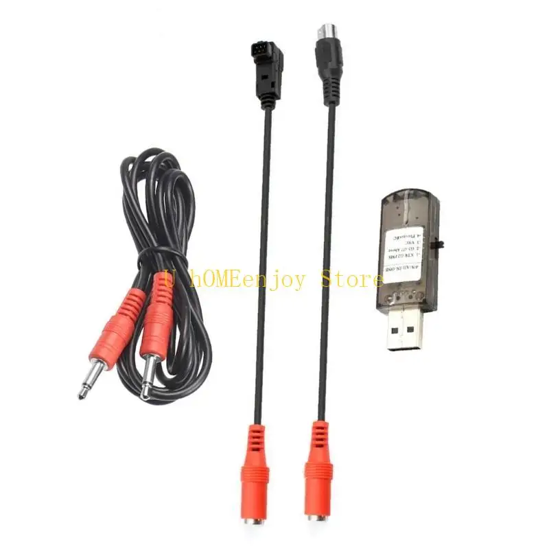B0KF Upgraded USB Flight Control Plastic USB Flight Simulators Support 5.0