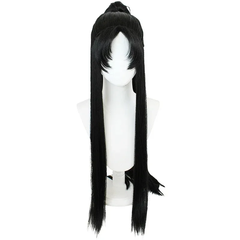 

Anime Mo Dao Zu Shi Grandmaster of Demonic Cultivation Jin Ling Cosplay Wig For Halloween Party Black Long Hair Synthetic ROb;4.