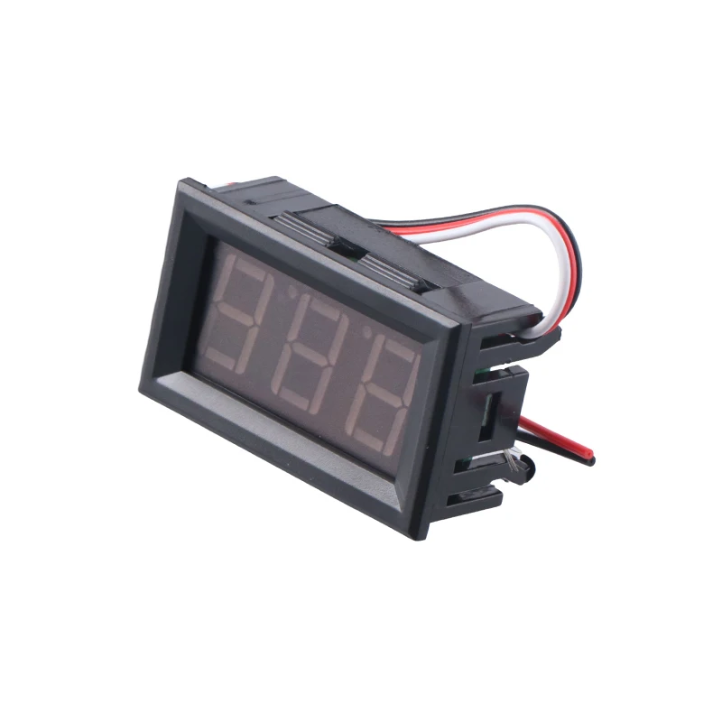 DC 0-30V 3-draads LED digitaal displaypaneel voltmeter spanning voltmeter automotor