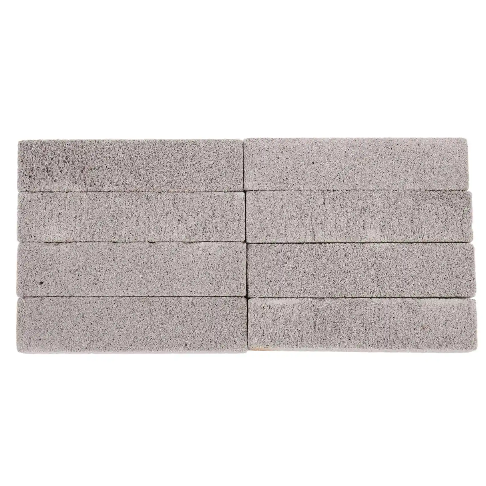 8 Pieces Pumice Stones for Cleaning Pumice Scouring Pad Grey Pumice Stick Cleaner for Removing Toilet Bowl Ring Bath Househol