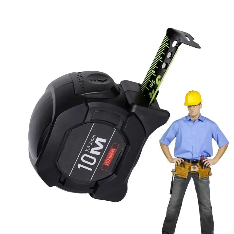 Tape Measure Retractable Tape Measure Retractable Self-Locking Construction Measuring Tape For DIY Measurements Construction