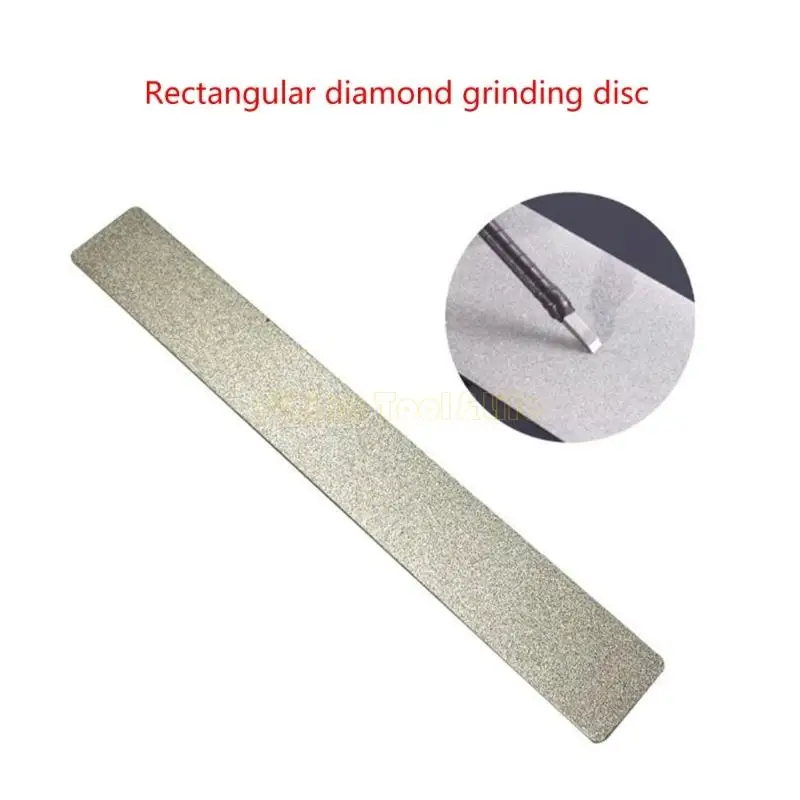 57QF Diamond เคลือบรูปสี่เหลี่ยมผืนผ้าหินใช้เครื่องมือบดอเนกประสงค์สำหรับการซ่อมแซมบ้านงานฝีมือการบำรุงรักษายานยนต์