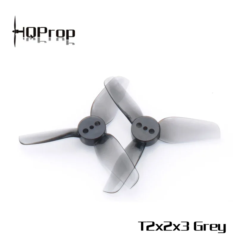 10Pairs(10CW+10CCW) HQPROP T2X2X3 2020 3-Blade Propeller (Random Color)