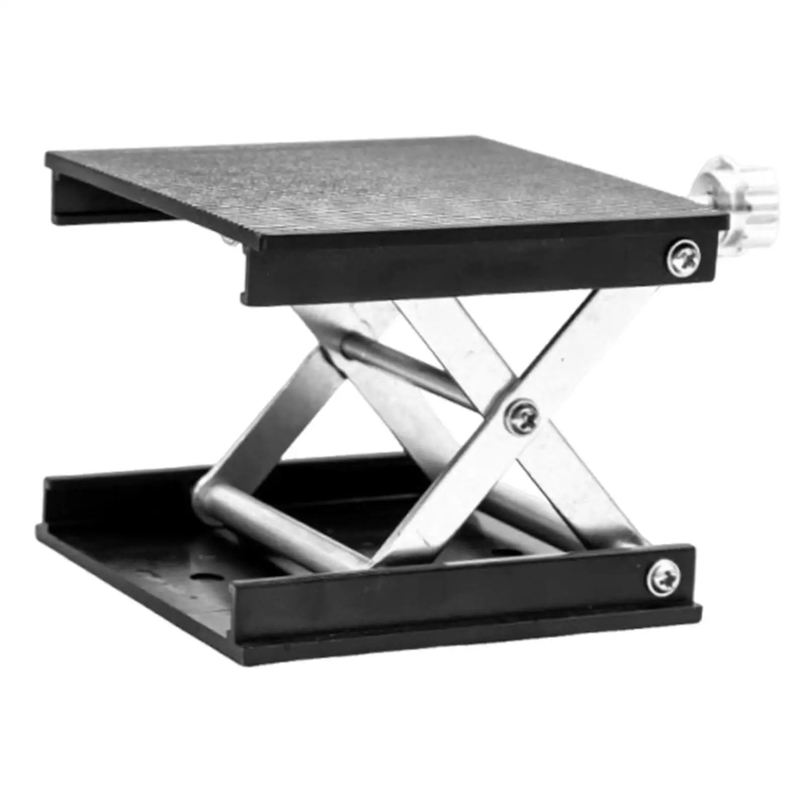 Lab Lifting Platform, Multifunctional, Compact Height Adjustable 25-83mm Lab Jack Lift Stand