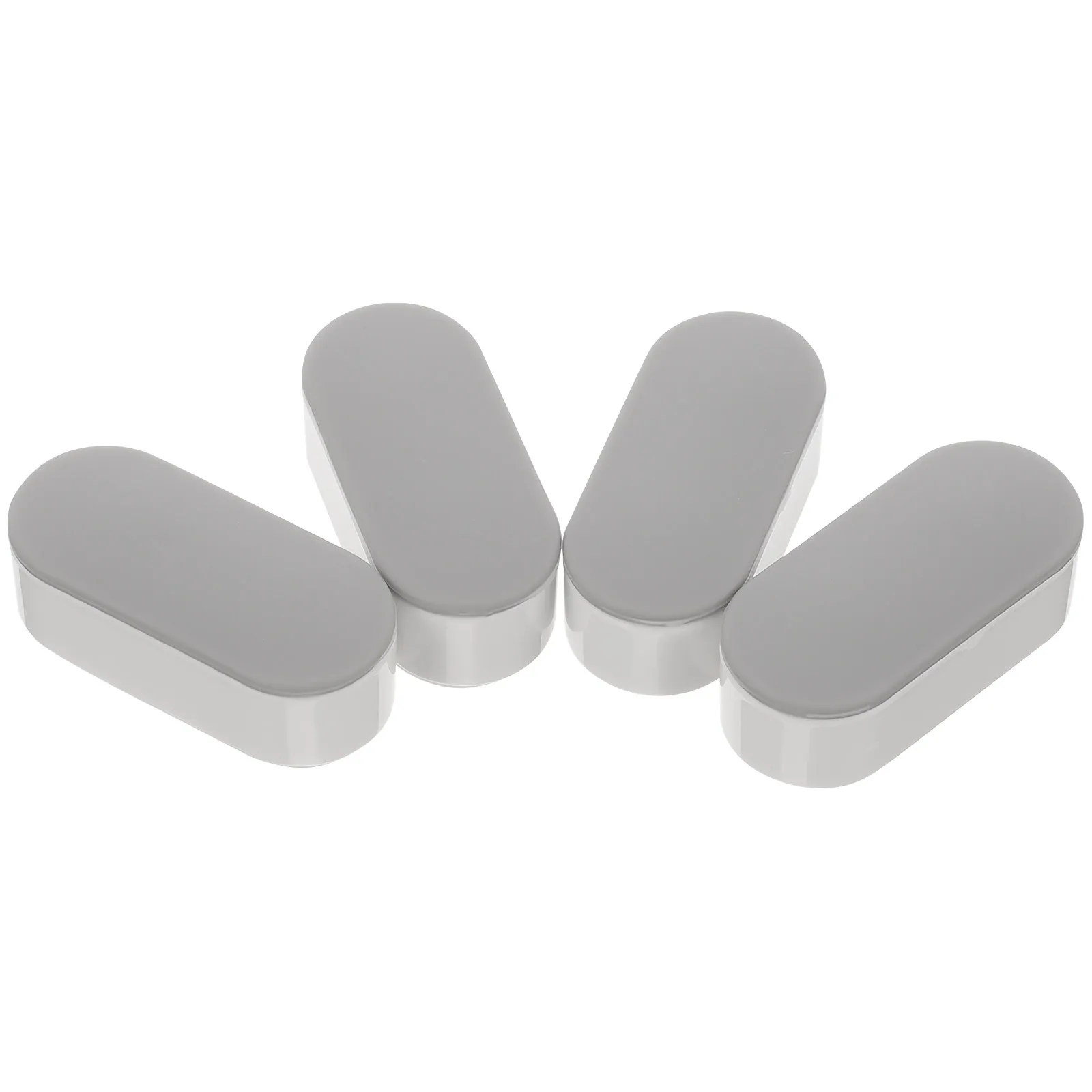 

4Pcs Toilet Seat Bumper Pad Soft Cushioning Shock Absorbing Adhesive Backing for Toilet Lid Bidet Attachment Replacement