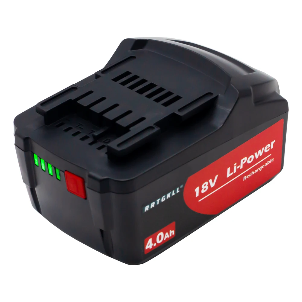 18V 6.0Ah Battery for Metabo Cordless Power Tool Drill Drivers Wrench Hammers for Metabo Li-power Plus, Li-power Extreme