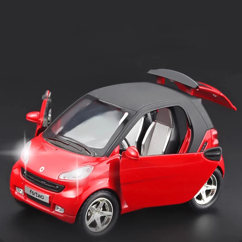 1:32 Mercedes Benz Smart Alloy Metal Diecast Car Model Mini GT