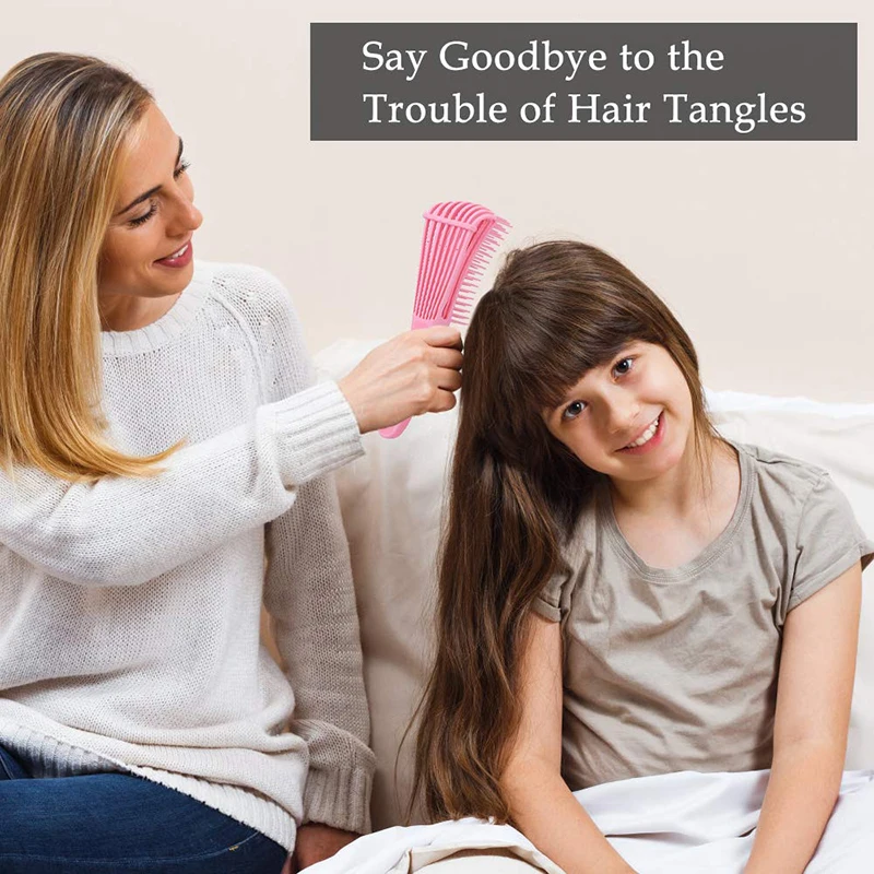 Massage Haar Kamm Octopus Haar Entwirren Pinsel Lockiges Haar Frauen Kamm für Coily Dicken Langen Haar Pinsel Salon Friseur Styling