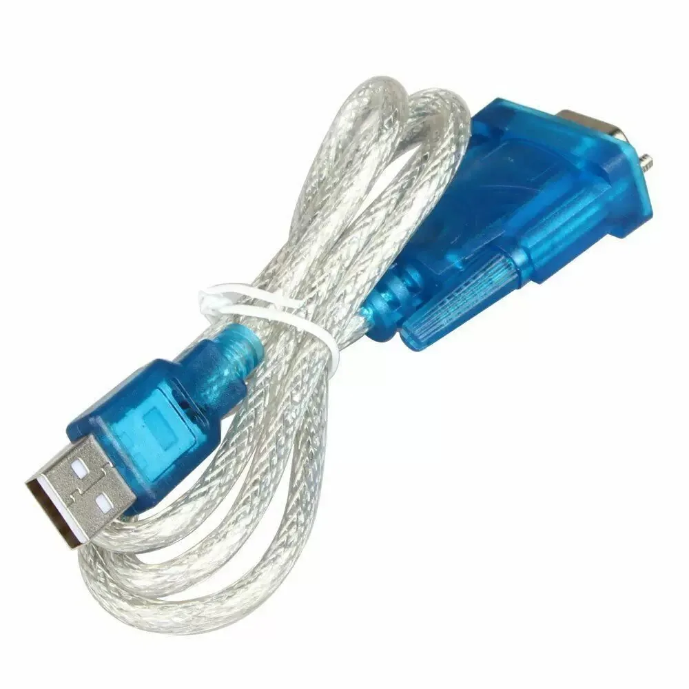 USB To RS232 D-SUB DB 9Pin SERIAL Port Connecting Cable Adapter w/ driver 1m 100cm USB 2.0 To RS 232