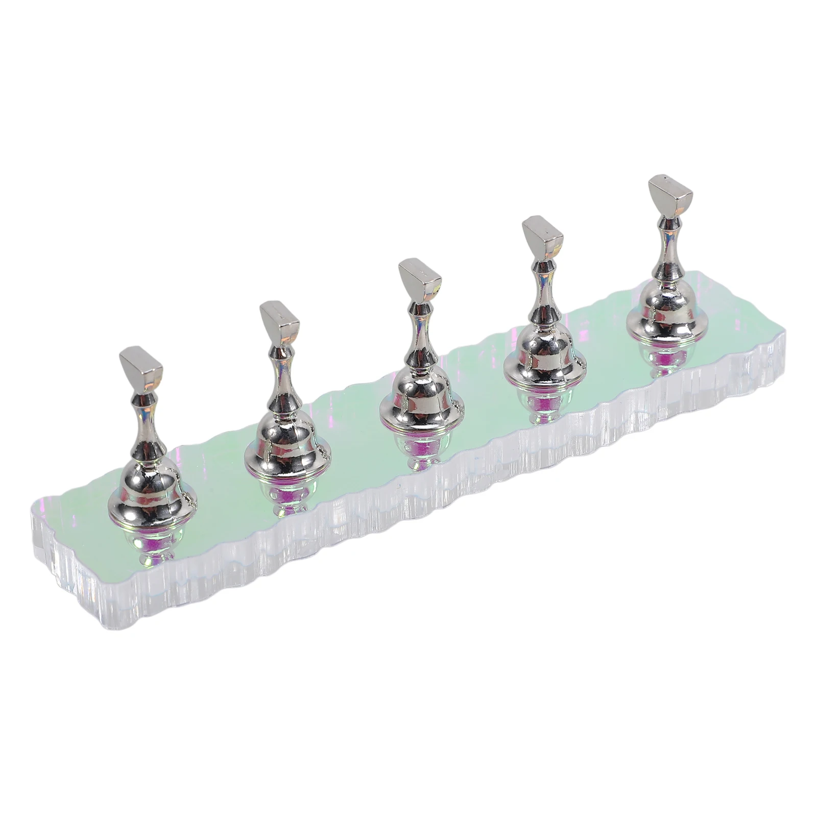 

1 set 1 Set Acrylic Holder Display Stand For Nail Art Practice Tips Storage Rack Manicure Tool Fingernail Diy Stand Lightweight