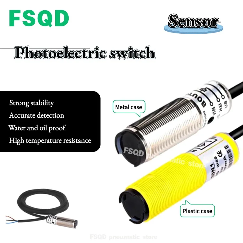 Photoelectric switch UX-10R 40R 80R 20T-N1 P1 TX-10R 40R 50R 80R-N1 P1-GW VTE18N-1M  Sensor Pneumatic tool