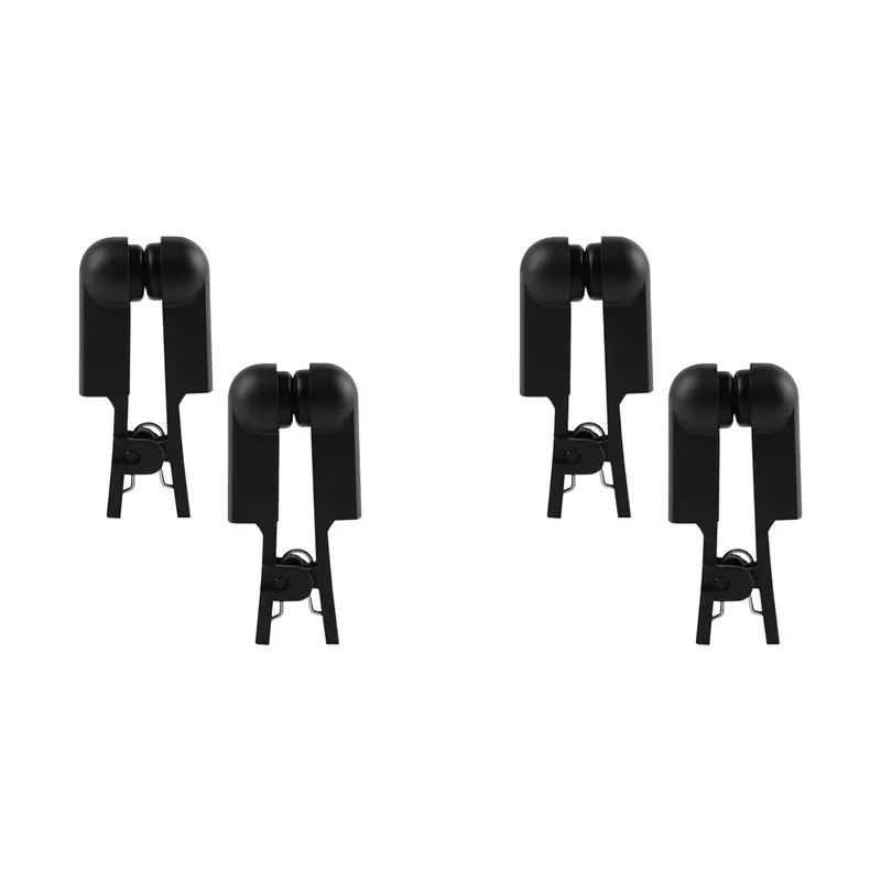 

【Electronic-Accessories】Ear Clip Electrode Rubber Black Compatible For Tens 7000 & Standard Tens Units, Reusable Ear Clip Access