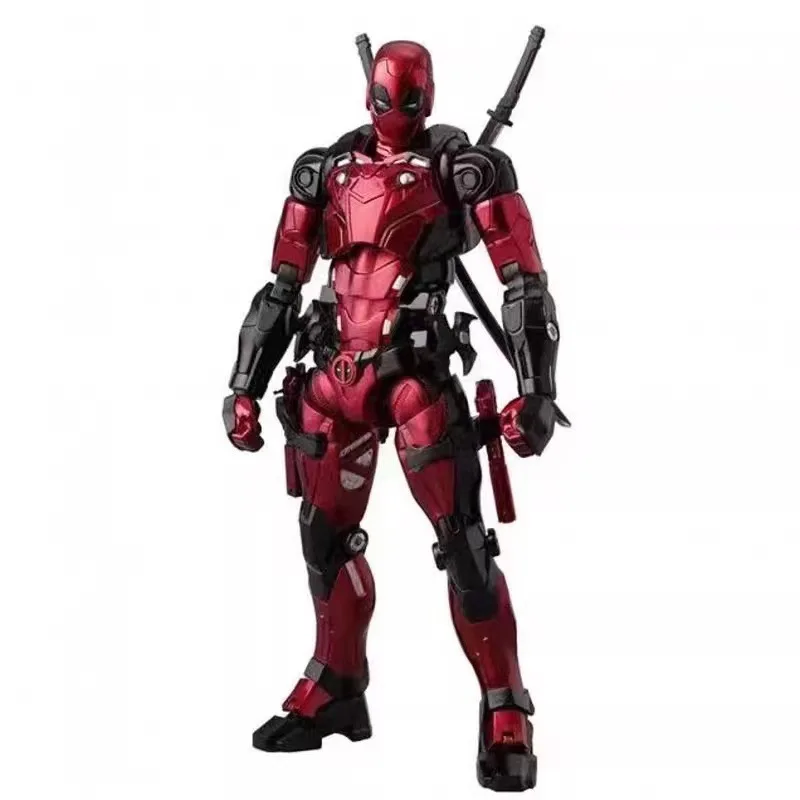 Figuras de acción de los vengadores Deadpool para niños y adultos, juguetes coleccionables de 16cm, piezas reemplazables, regalo de cumpleaños, nuevo Stock