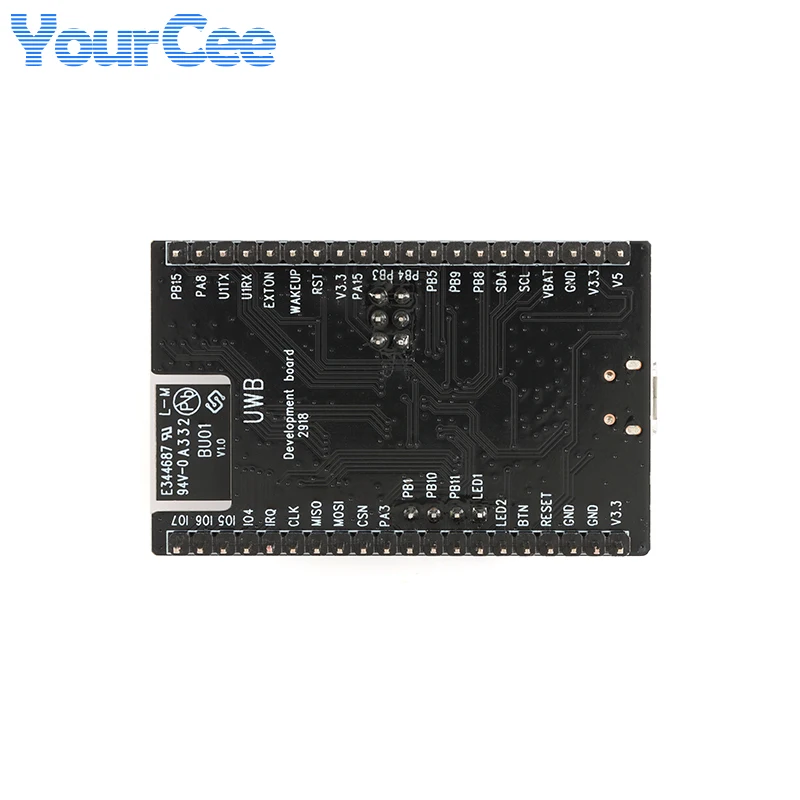 BU01 UWB Indoor Positioning Module Position DW1000 NodeMCU-BU01 Development Board Wideband Ranging 3.3V 5V Onboard PCB Antenna