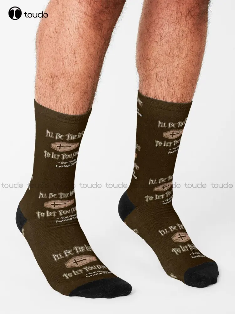 I'Ll Be The Last To Let You Down Socks Cute Socks Personalized Custom Unisex Adult Teen Youth Socks 360° Digital Print Cartoon