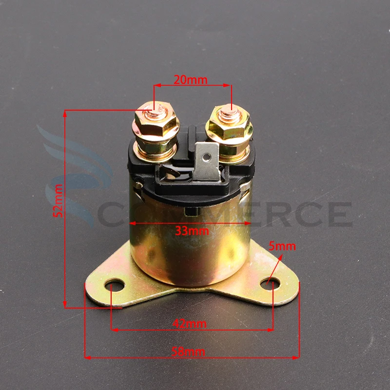 Starter Relay Solenoid fit for 188F 190F 8HP 9HP 11HP 13HP 4-Stroke Gasoline Engine Generator KOHLER CH440 Engine Accessories