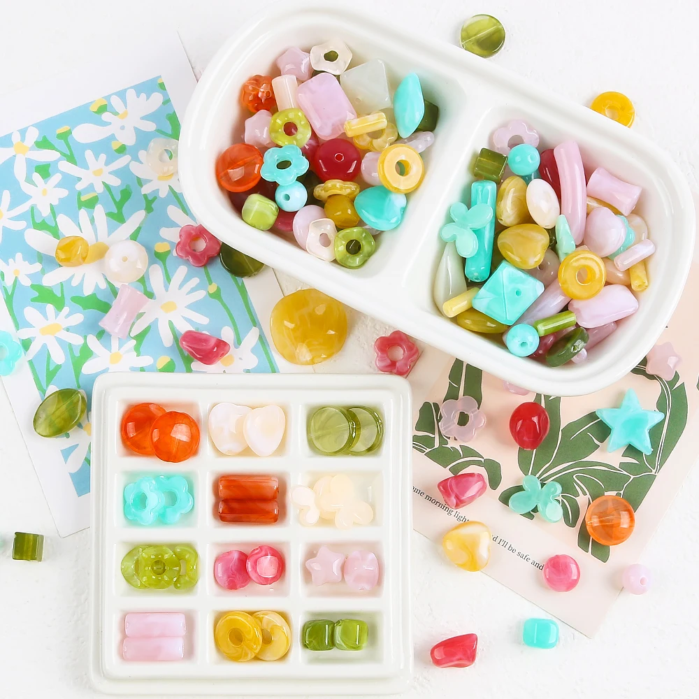 20g/bag Candy Colored Irregular Scattered Beads For DIY Handmade Bracelet And Necklace Jewelry