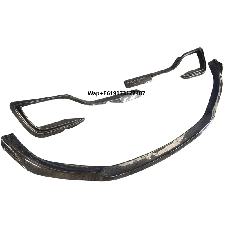 

Карбоновый передний сплиттер для Ghibli, комплект для тюнинга переднего бампера Ghibli