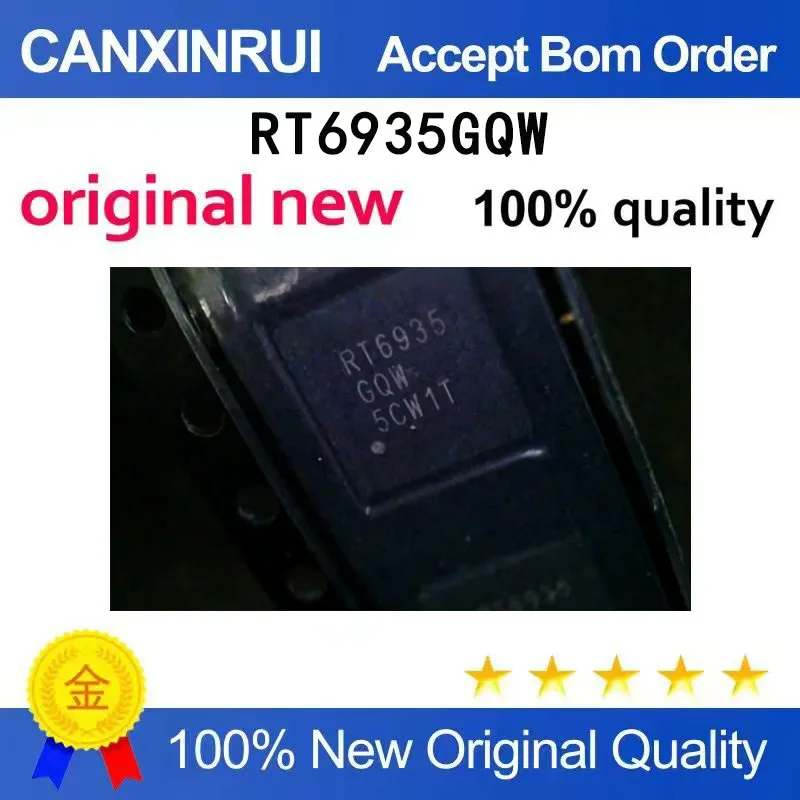 

（5-100 pieces）Brand new original RT6935GQW RT6935 WQFN-56 LCD screen chip in stock