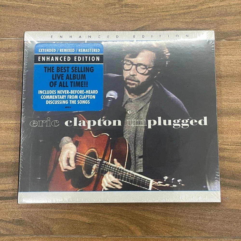 

Эрик Клэптон Unplugged Deluxe 2CD 1992 MTV Acoustic Live Remastered Outtakes Interviews Совершенно новый, запечатанный