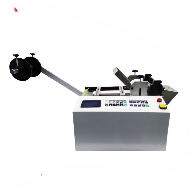 

Microcomputer Heat Shrink Tube Cutting Machine Cut Ear Loop Machine PVC Silica Gel Tube Cutting Teflon Hose Automatic Pipe