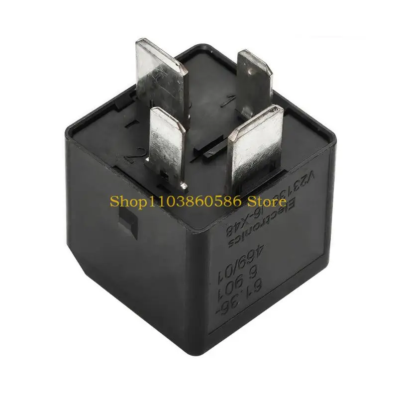 242A 70A Power Relays 0141228 For E81 E87 F20 E88 F46 E46 E90 E91 E92 E93 323Ci With 30A Rating Optimal Vehicle Functionality