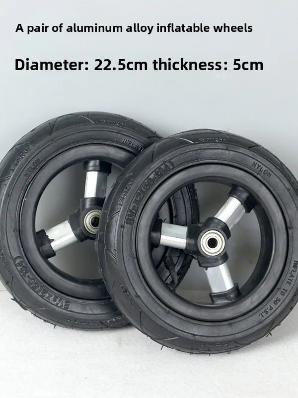 6-inch-rubber-wheels-quiet-oproof-iatable-wheels-for-lage-cart-hand-pulled-op-cart-portable-market-wheels