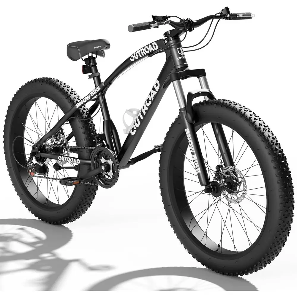 

26 21-Speed Mountain Bike, High Carbon Steel Frame, Dual Disc Brakes for Men & Women
