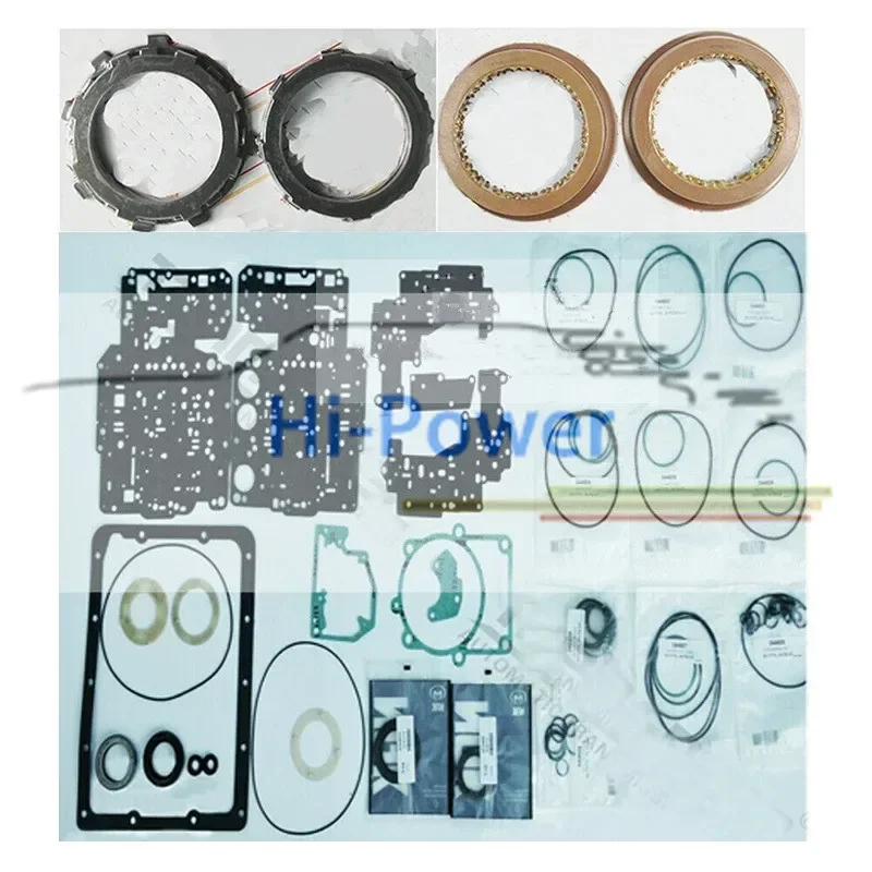 03-72LS A47DE Transmission Master Rebuild Kit Friction Steel Kit Sealing Rings For TOYOTA T04400F Gearbox Clutch Repair Kit