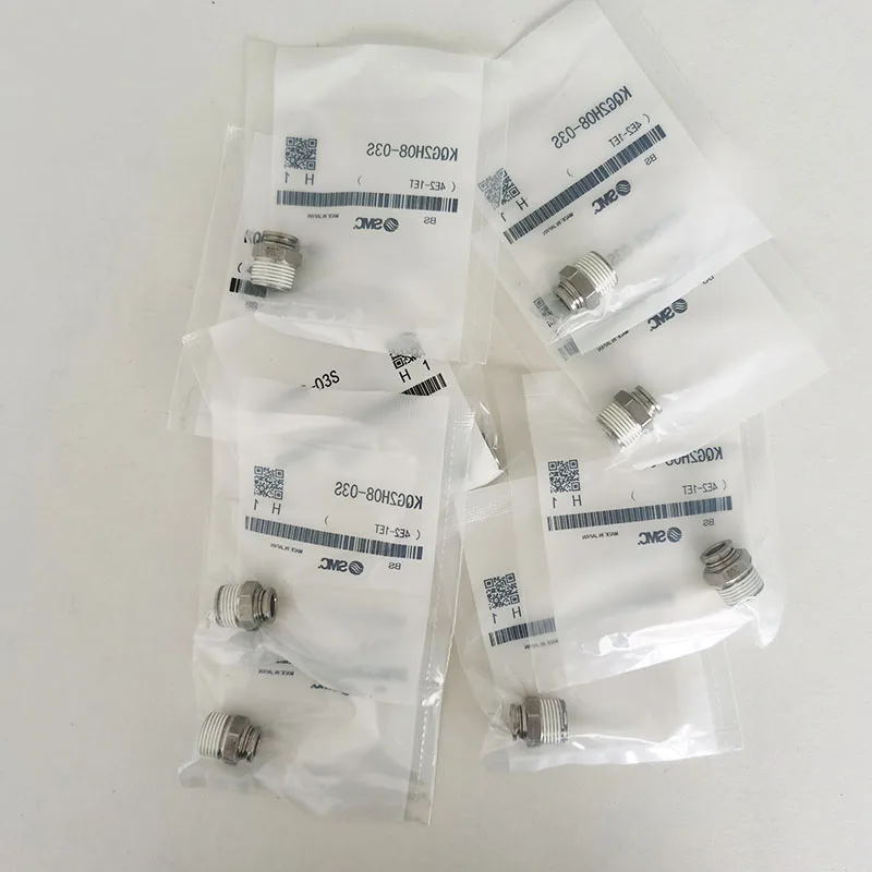 SMC Pneumatic Pipe Connectors KQG2H08-03S,SUS316,Pressure 0-1mpa