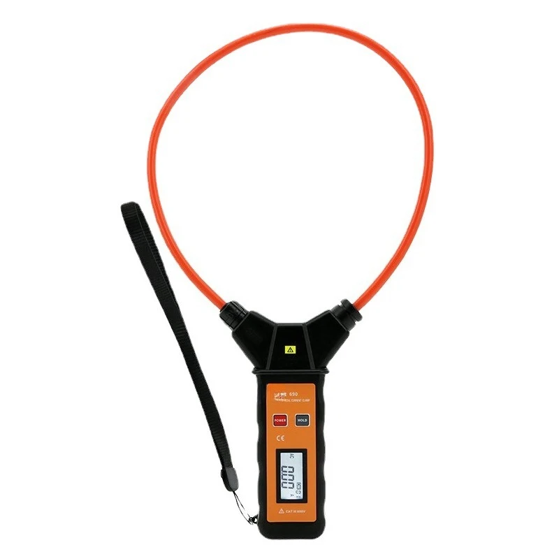 

VC690 Flexible Coil High Current Leakage Current Clamp Meter Large Range AC 10,000 Flexible Wire