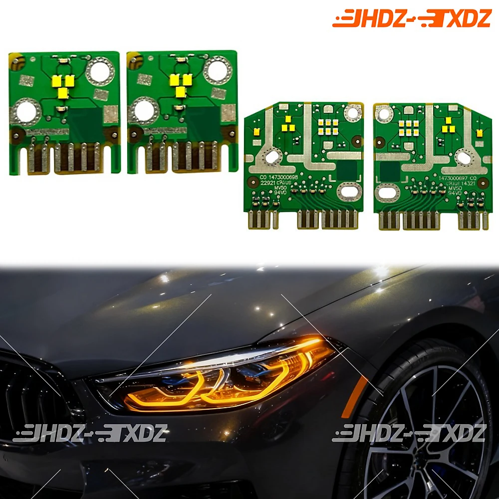 

Angel Eye DRL LED Boards For BMW M8 F91 F92 F93 G14 G15 G16 2019-2023 Yellow Amber Blue Daytime Running Light Module 63119498649