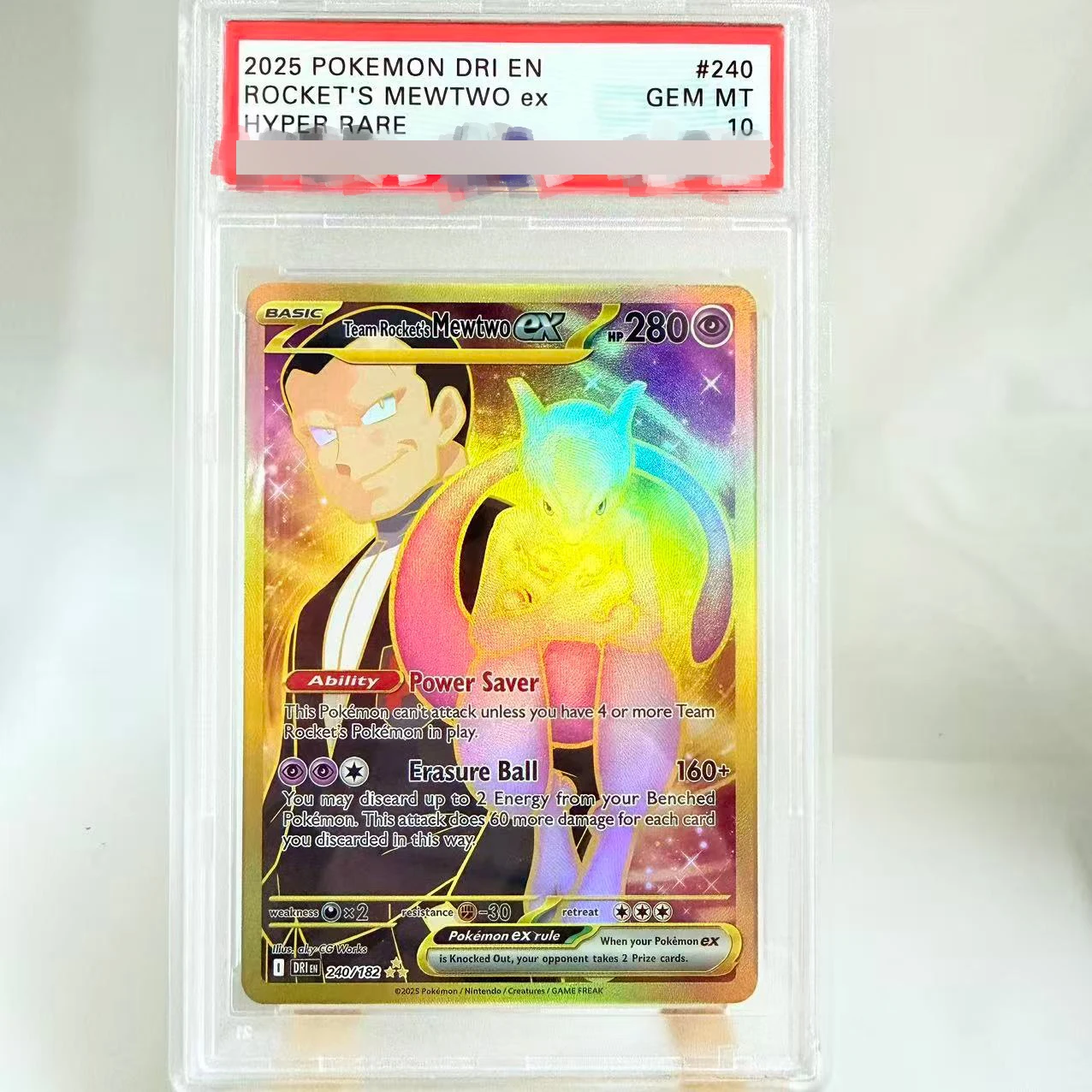 

Коллекционная карточка-игрушка DIY PTCG: Английская версия, команды Rocket, Mewtwo, Lugia, Charizard, Espeon, Latias, копия, классическая аниме-серия