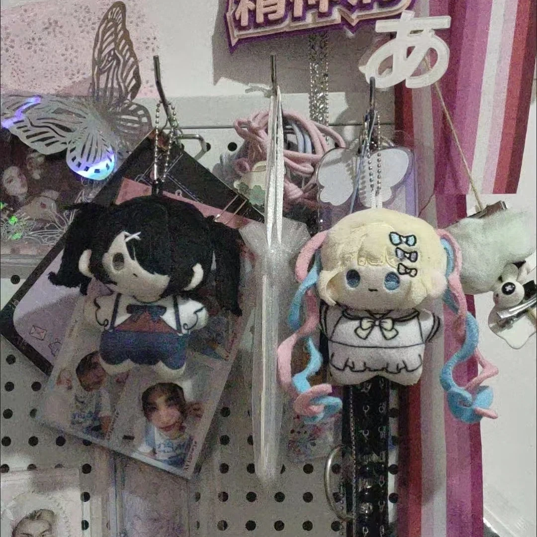 10 سنتيمتر Ame المطر كانجي أفخم دمية صغيرة نجم البحر الجسم المحتاجة فتاة جرعة زائدة بلوشيز قلادة تأثيري المفاتيح دمية محشوة أرقام هدية