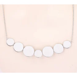 2pcs Stainless Steel 14mm 18mm 20mm Multi Cabochon Necklace Base Setting Trays Diy Bezel Pendant Blanks For Jewelry Making