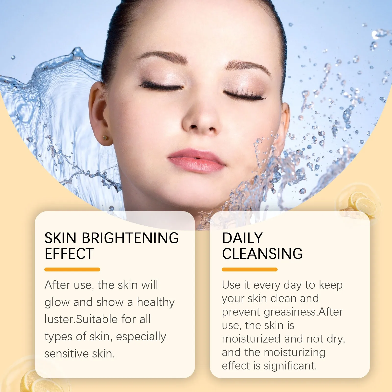 1/3 PCS Skin Brightening Bar, Bar, Reduces Dark Spots, Hyperpigmentation And Other Types Of Skin Damage, 100g