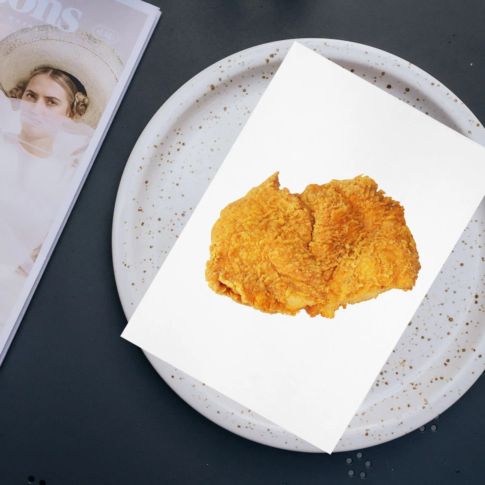 

500pcs Oil-Proof Food Wrapping Paper Sheets Multi-Function Parchment Liners for Sandwich Hamburgers Bakery Cafe Greaseproof