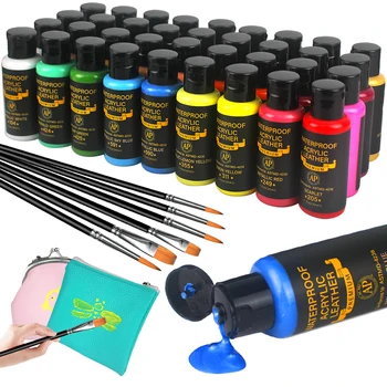 36-Color Leather Paint Set 1