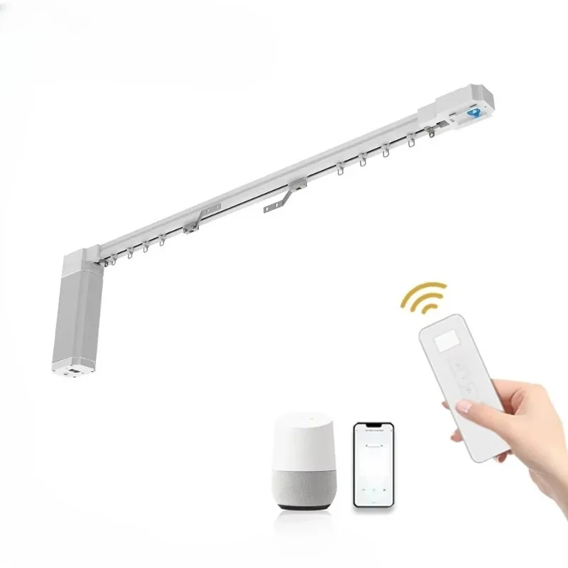

Factory Wholesale Price Adjusted Speed Automatic Electric Curtain Motor Curtain Smart Electric Rails