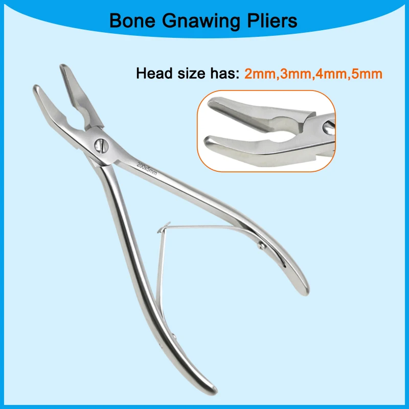 

Single Action Bone Rongeurs Autoclavable Rongeurs Orthopedics Surgical Instruments 2/3/4/5mm